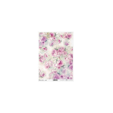  Rizspapír - shabby chic rózsák dekorációs kellék