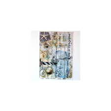  Rizspapír - tenger dekorációs kellék