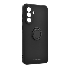 ROAR AMBER szilikon telefonvédő (tartógyűrű, mágneses, kameravédő) FEKETE tok és táska