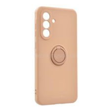 ROAR AMBER szilikon telefonvédő (tartógyűrű, mágneses, kameravédő) RÓZSASZÍN (GP-166314) tok és táska