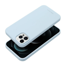 ROAR Apple iPhone 12 Pro prémium szilikon tok velúr béléssel, világoskék tok és táska