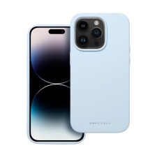 ROAR Apple iPhone 14 Pro prémium szilikon tok velúr béléssel, világoskék (5903396249839) tok és táska