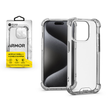 ROAR Apple iPhone 15 Pro szilikon hátlap - Roar Armor Gel - átlátszó (KC247217) tok és táska