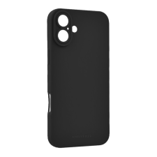 ROAR Apple iPhone 16 Plus luna szilikon telefonvédő (ultravékony, matt, kameravédő, wireless) fekete mobiltelefon kellék