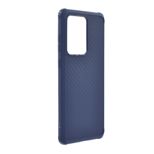 ROAR CARBON ARMOR szilikon telefonvédő (ütésállóság, légpárnás sarok, karbon minta) SÖTÉTKÉK tok és táska