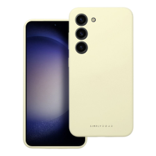 ROAR Cloud Skin tok Samsung Galaxy S25 - halvány sárga tok és táska