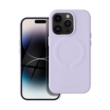 ROAR Leather Magsafe iPhone 14 Pro eco bőr tok, lila (5903396247460) tok és táska