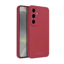 ROAR LUNA szilikon telefonvédő (ultravékony, matt, kameravédő, wireless) BORDÓ tok és táska