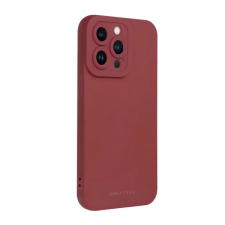 ROAR LUNA szilikon telefonvédő (ultravékony, matt, kameravédő, wireless) BORDÓ Apple iPhone 17 tok és táska