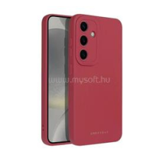 ROAR LUNA szilikon telefonvédő (ultravékony, matt, kameravédő, wireless) BORDÓ (GP-165019) tok és táska