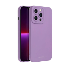ROAR LUNA szilikon telefonvédő (ultravékony, matt, kameravédő, wireless) LILA tok és táska