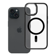 ROAR Mag Bumper tok Magsafe kompatibilis iPhone 15 fekete tok és táska