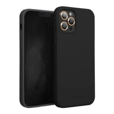 ROAR SPACE szilikon telefonvédő (matt, prémium) FEKETE Samsung Galaxy A35 5G (SM-A356) tok és táska