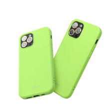 ROAR színes zselés tok - iPhone 14 lime tok és táska
