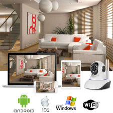 Robi HD WiFi biztonsági kamera mozgásérzékelővel és riasztás funkcióval megfigyelő kamera