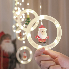 Robi Karácsonyi fényfüzér és ablakdísz, 110 LED, hideg fehér / 3 méter karácsonyfa izzósor