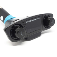 Robi M20 autórádió formájú Bluetooth FM transzmitter LED kijelzővel / 2 db USB-vel fm transzmitter
