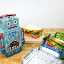 Robot formájú uzsonnás doboz uzsonnás doboz