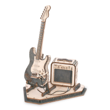 Robotime 3D Fa puzzle Elektromos gitár fajáték