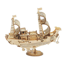 Robotime 3D modell - Japán halászhajó puzzle, kirakós