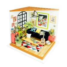 Robotime miniatűr nappali ház puzzle, kirakós