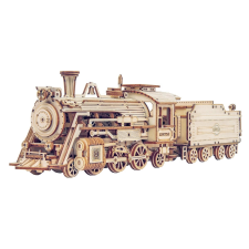 Robotime Rokr 3D fa puzzle Prime Steam Express puzzle, kirakós