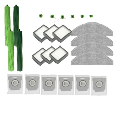  Robotporszívó alkatrészek, kiváló minőségű szűrők, hatékony kefék, 26 db porszívó