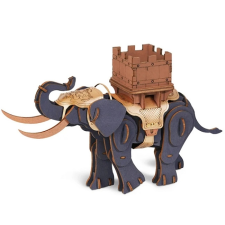  Robottime fa 3d kirakó - harci elefánt puzzle, kirakós