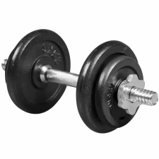 Robust 10 kg-os festett vas súlyzókészlet kézisúlyzó