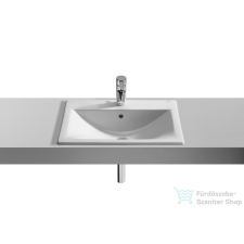 Roca Diverta 55x42,5 cm-es pultba építhető porcelán mosdó,fehér A327116000 szaniter