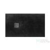 Roca Terran Stonex 140x90 cm-es zuhanytálca lefolyóval,fekete AP10157838401400