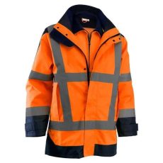 Rock HV4IN1-O jól-láthatósági multifunkciós télikabát és softshell dzseki