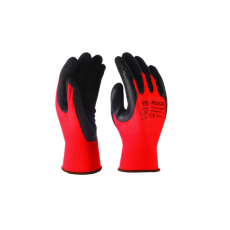 Rock Safety Kesztyű Fireant M: 11 piros fekete mártással