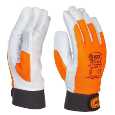 Rock Safety Védőkesztyű, Panther-Dlx, járművezetőknek, kopásálló, méret 10/XL védőkesztyű