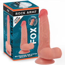  ROCKARMY - prémium folyékony szilikon - 19 cm-es eszköz műpénisz, dildó