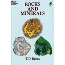  Rocks and Minerals Colouring Book – T.D. Burns idegen nyelvű könyv