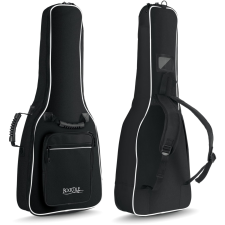 Rocktile 1/2 Klasszikus Gitár Gig Bag Párnázott + Hátizsákszíjak Fekete basszusgitár kiegészítő