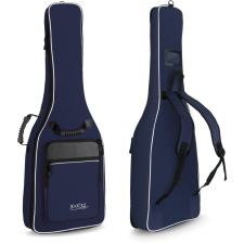 Rocktile 3/4 & 7/8 Klasszikus Gitár Gig Bag Párnázott + Hátizsákszíjak Kék basszusgitár kiegészítő