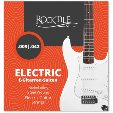 Rocktile Elektromos Gitár Húrjai Super Light 6 Húr basszusgitár kiegészítő