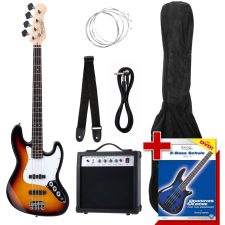 Rocktile Groover'S Pack Jb E-Basszusgitár Szett Sunburst gitár és basszusgitár