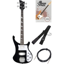 Rocktile Pro Rb-400B Blackbird Elektromos Basszusgitár Szett Fekete Szett gitár és basszusgitár