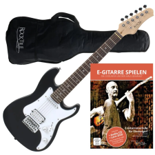 Rocktile Sphere Junior Elektromos Gitár 3/4 Fekete Gömb gitár és basszusgitár