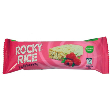 Rocky Rice puffasztott rizsszelet fehércsokis málna 18 g pékárú