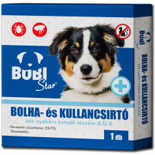 Rodex Bobi bolhairtó nyakörv kutyának (Kék) 65 cm élősködő elleni készítmény kutyáknak