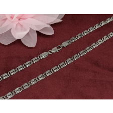  Ródiumozott antiallergén nyaklánc, 60 cm nyaklánc