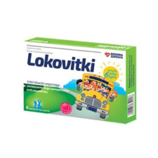 Rodzina Zdrowia Lokovitki, eper ízű szopogató tabletták, 8 darabos kiszerelés gyógyhatású készítmény