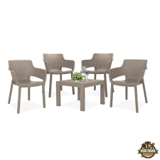  Roeva 4+1 kerti bútor garnitúra szett kerti bútor