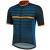 Rogelli férfi kerékpáros póló stripe blue/orange 001.102 - Méret: L