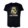 Rogers A Real Madrid címeres pólója - fekete-arany - XL