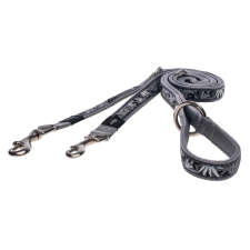 ROGZ FANCY DRESS Multi-póráz XL 1,8 m Ezüst gekkós nyakörv, póráz, hám kutyáknak